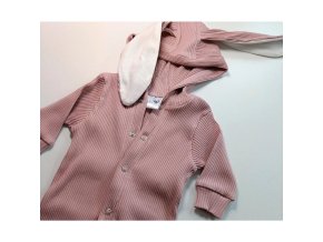 BABY 01506 Pyžamo s kapucí Harmony Latte 56/62