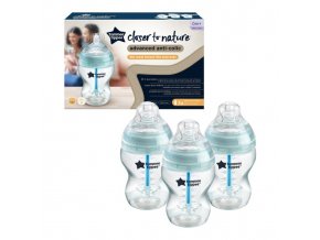 TOMMEE TIPPEE TTP422746 Butelka plastikowa 260 ml 3pak