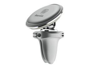 Gravity car mount for air vent Baseus (silver)