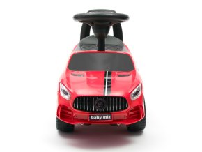 BABY MIX 45834 Dziecięcy jeździk z dźwiękiem RACER czerwony