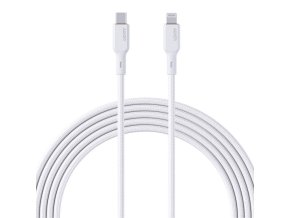 Kabel Aukey CB-NCL2 USB-C na Lightning 1,8 m (bílý)