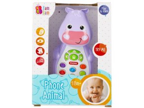BAM BAM 499231 Muzyczny telefonik Hippo