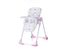 BABYTIGER Krzesełko do karmienia BENJI pink