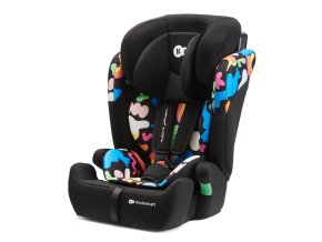 KINDERKRAFT Fotelik samochodowy COMFORT UP 2 i-size 76-150 cm HAPPY SHAPES by Melanie