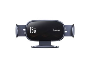 Car holder with inductive charger Baseus LightChaser (Black)