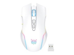 Onikuma CW905 White Wireless Gaming Mouse