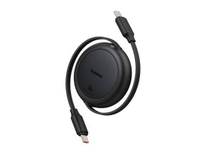 Baseus Free2Pull Mini USB-C to USB-C USB cable, 60W, 1, (black)