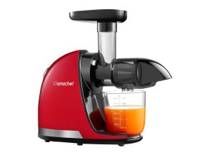 Slow Juicer AMZCHEF 1501-RD (Red)