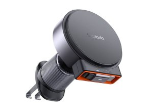 Wireless car charger with retractable USB-C cableMcdodo CH-3000, 15W (black)