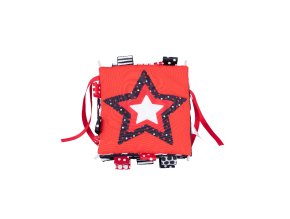 BALIBAZOO BB 81047 Kniha - harmonika Animals sensory