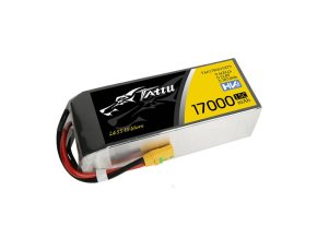 Tattu 17000mAh 22.8V 15C 6S1P Lipo Battery with XT90-S(anti-spark) Plug
