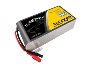 Tattu 32000mAh 22.2V 25C 6S1P Lipo Battery Pack with AS150+XT150