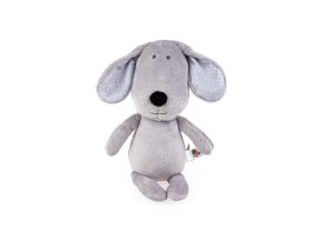 BALIBAZOO BB 81994 Pes na mazlení šedý 28cm