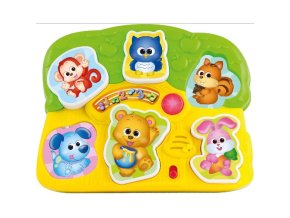 SMILY PLAY 0771 Zwierzaczkowe puzzle