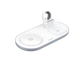 Wireless Charger Mcdodo CH-7060 3 in 1 15W (mobile/TWS/Apple watch) (white)