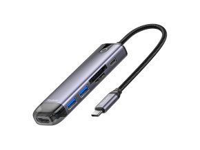Mcdodo HU-7420 10-in-1 USB-C Hub (USB-C, HDMI, VGA, USB3.0*2, USB3.0*2, SD, TF)