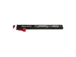 Gens Ace 25C 1200mAh 3S1P 11.1V Airsoft Gun Lipo Battery with T Plug Long size