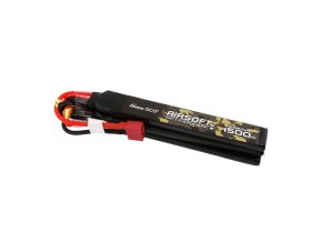 Gens ace 25C 1500mAh 3S1P 11.1V Nunchuck 3X Airsoft Gun Lipo Battery with T Plug