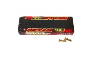 Gens ace Redline Series 5000mAh 7.4V 130C 2S1P HardCase 56# HV Lipo Battery
