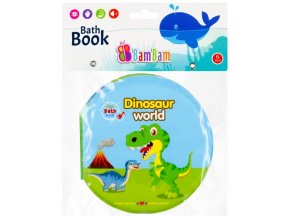 BAM BAM 432479 Koupací knížka Dino