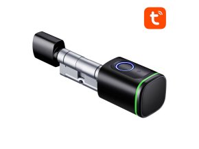 Digital lock cylinder Avatto SDL-S1-B60 60 mm black