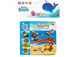 BAM BAM 432484 Książeczka do kąpieli Sport