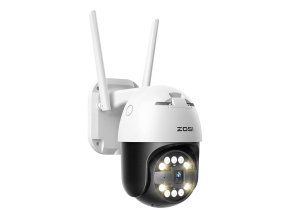 IP Outdoor Camera ZOSI C296 WiFi Pan Tilt 5MP IP66 with 32GB microSD card
