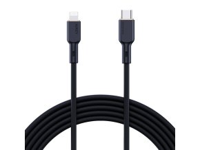 Kabel USB-C na Lightning Aukey CB-SCL1, 27W, 1m (černý)