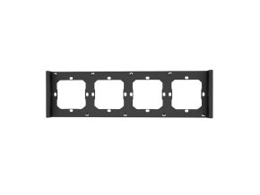 Frame for switch M5 80 quadruple 4-fold SONOFF M5-4C-80-F (graphite/black)
