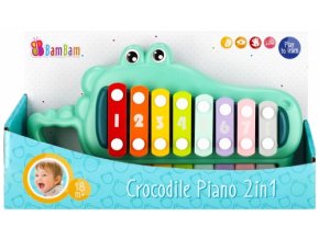 BAM BAM 492794 Pianinko Krokodylek
