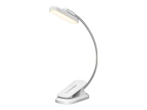 Wireless lamp Glocusent Rotatable Book Light, USB-C 1000mAh (White)