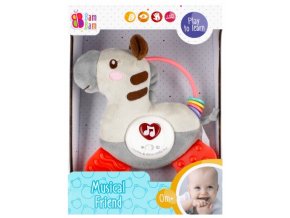 BAM BAM 503087 Hudební zebra Soft
