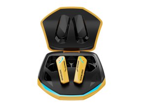 TWS Transformers TF-T10 headphones (yellow)