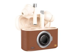 ONIKUMA T18 Bluetooth sluchátka do uší hnědá