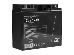 Bezúdržbová baterie AGM VRLA Green Cell AGM51 12V 17Ah (pro sekačky na trávu, skútry, čluny, invalidní vozíky)