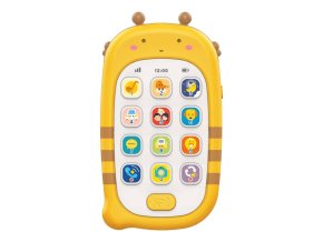 Huanger HE0536 toy phone with recording function (yellow)
