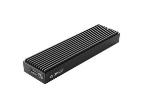 Orico NVME M.2, 10gbps, USB-A to USB-C + USB-C to USB-C drive enclosure (black)