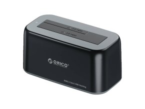 Orico docking station for 2.5 / 3.5" HDD / SSD, 5Gbps, USB-C to USB-C/A (black)