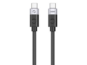 Orico 240W USB-C to USB-C charging cable, 1 m (black)