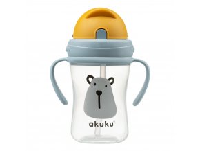 AKUKU A0203 Bidon z chowaną słomką MIŚ