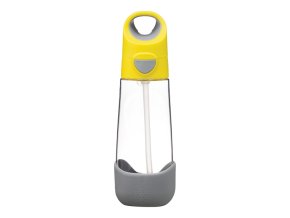 B.BOX BB00223 Butelka na wodę tritanowa ze słomką 600 ml Lemon Sherbet