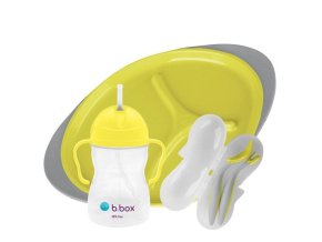 B.BOX BB00393 Zestaw do karmienia BLW Lemon Sherbet
