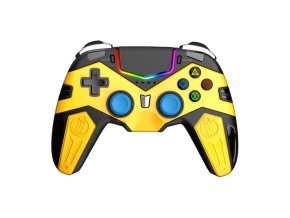 iPega PG-P4019A wireless controller / GamePad PS4 touchpad (yellow)
