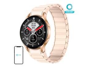 Colmi i28 Ultra Smartwatch Magnetic Strap (Gold)