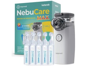 HELPMEDI Katarek Nebucare MAX zestaw do nebulizacji