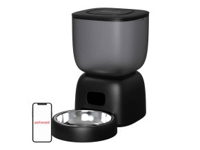 Petwant F14 WIFI Automatic Feed Dispenser Black