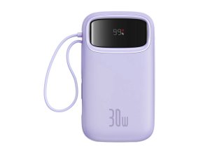 Baseus QPow 2 20000mAh 30W 2xUSB-C powerbank (purple)
