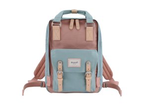 Batoh na notebook Himawari 188L-1 14'' (růžovo-modrý)