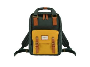 Batoh na notebook Himawari 188L 14'' (zeleno-žlutý)