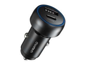 Nabíječka do auta Choetech 60W 2xUSB-C+USB-A (černá)